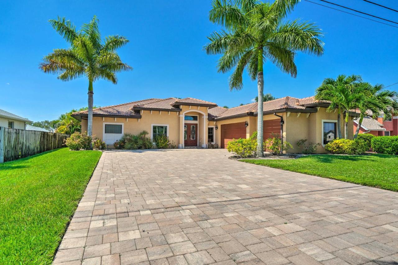 Canalfront Cape Coral Home With Patio And Grill! Luaran gambar