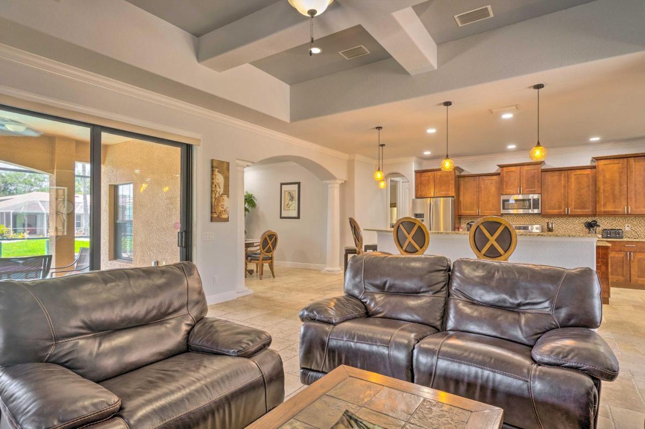 Canalfront Cape Coral Home With Patio And Grill! Luaran gambar