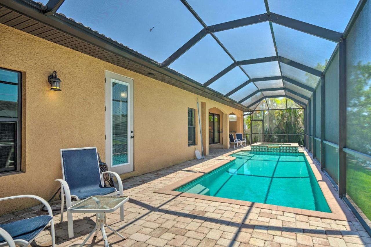Canalfront Cape Coral Home With Patio And Grill! Luaran gambar