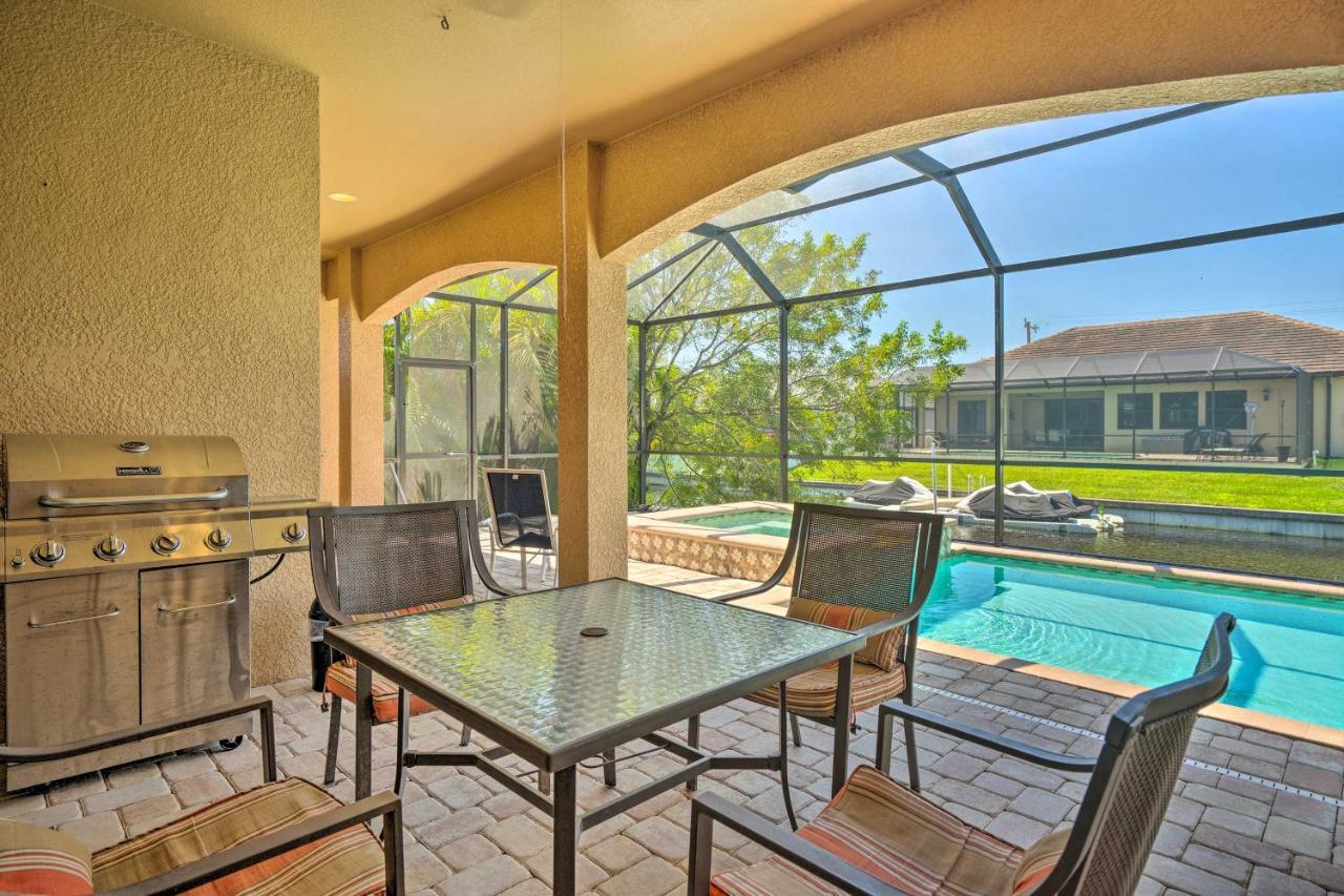 Canalfront Cape Coral Home With Patio And Grill! Luaran gambar